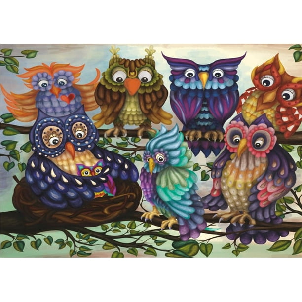 Details about / D-Toys Family Owls 240 Piece Children/'s Jigsaw Puzzle